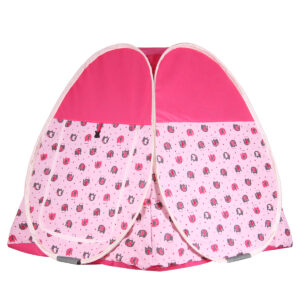 چادر بازی صورتی کم رنگ